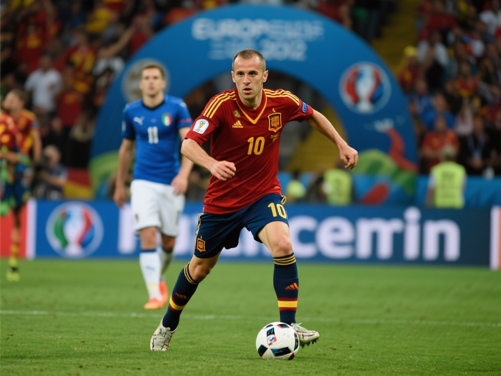 要提到关键球员，西班牙名将伊涅斯塔同样功