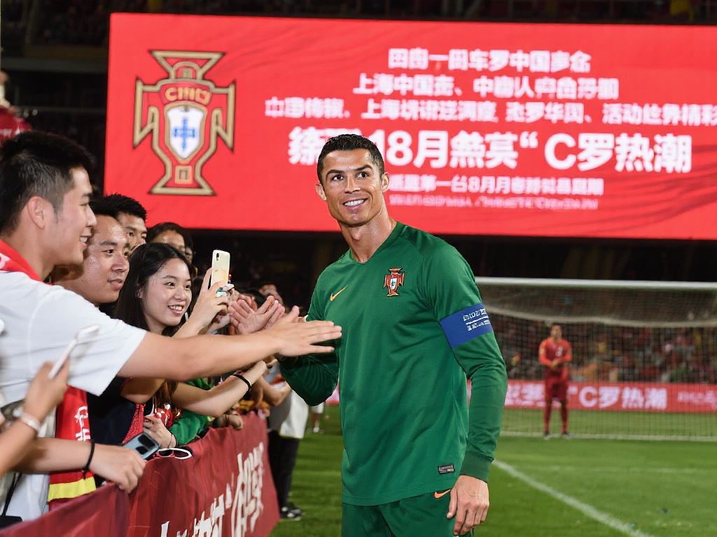对于C罗的粉丝来说，没有什么比见到自己的